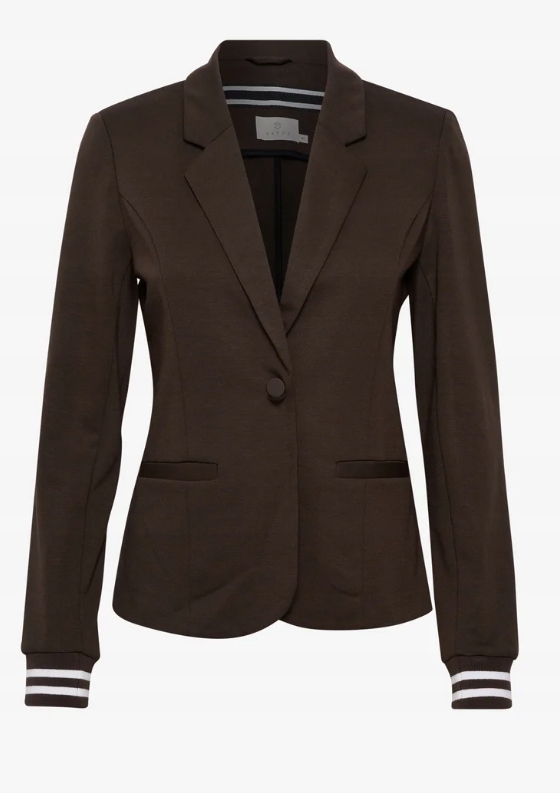 Kaffe Kinnie Dámský blejzr, hnědý, velikost M (Z7)