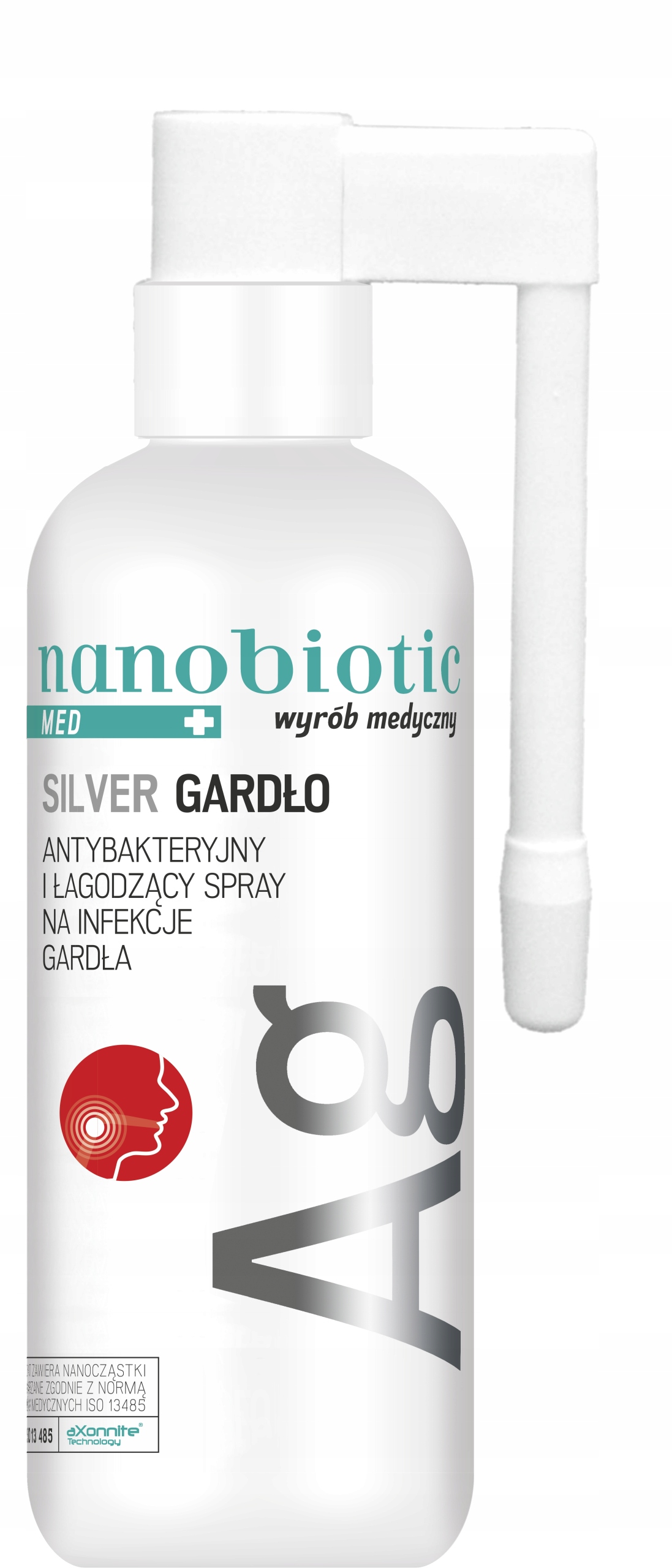 

Nanobiotic Silver Gardło 30 ml spray