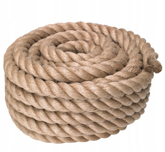 Linka jutová šnúra 15 m šnúra 24 mm odolná
