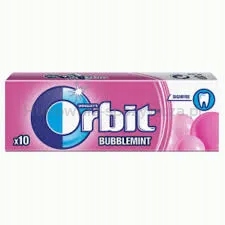 Levně Orbit Bubblemint 10 Dražetek/14 G