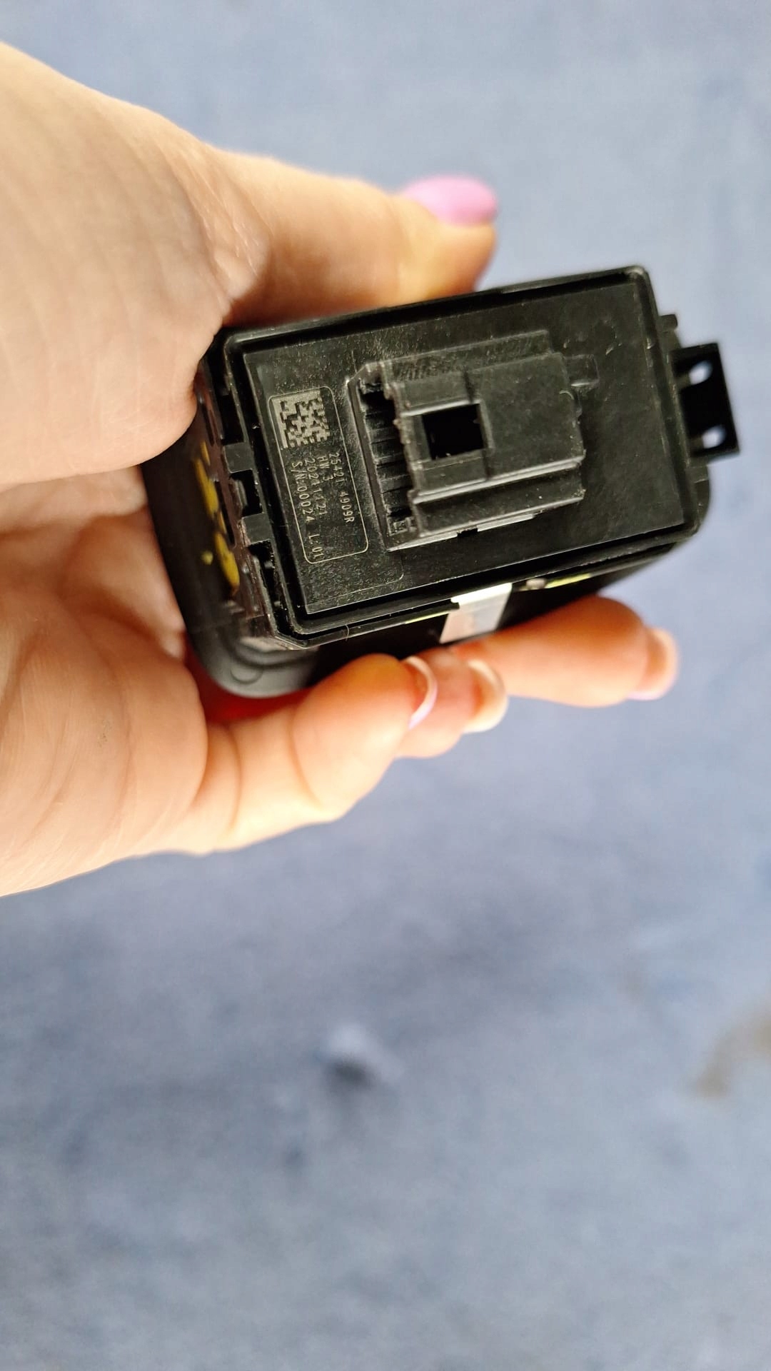 window control switch RENAULT MEGANE V 254214909R