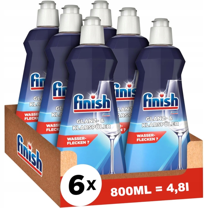 Levně Finish Klarspuler XL 800ML Leštidlo Prostředek Do Myčky (import)