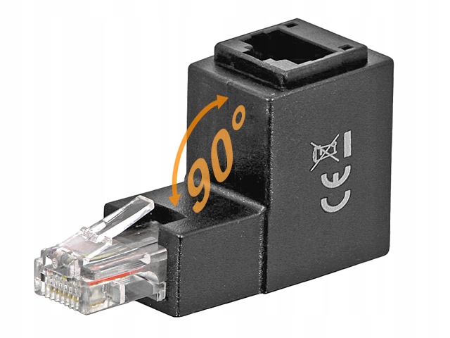 

Adapter RJ45 kątowy 90st wt-gn kat.6 Utp Delock