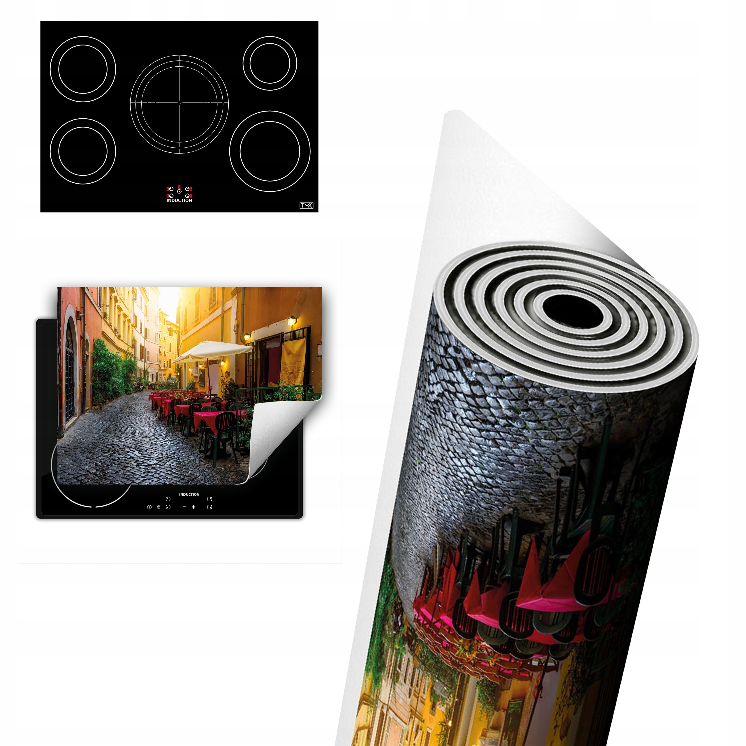 Vinylová Ochrana Na Indukci Desky 80x52 alej