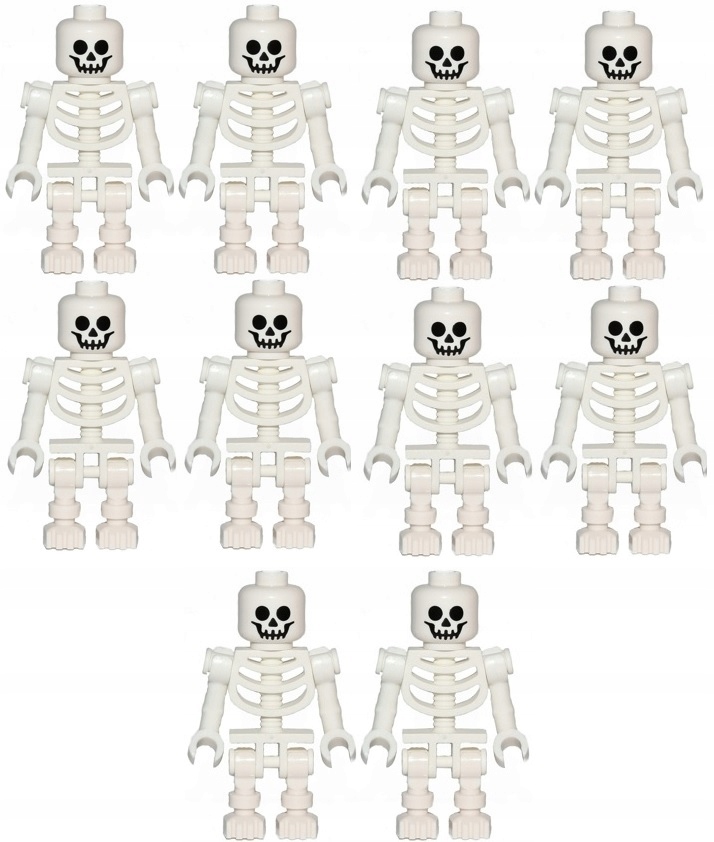 Lego figurka castle Fantasy Era kostra kostlivec gen047 10 ks N