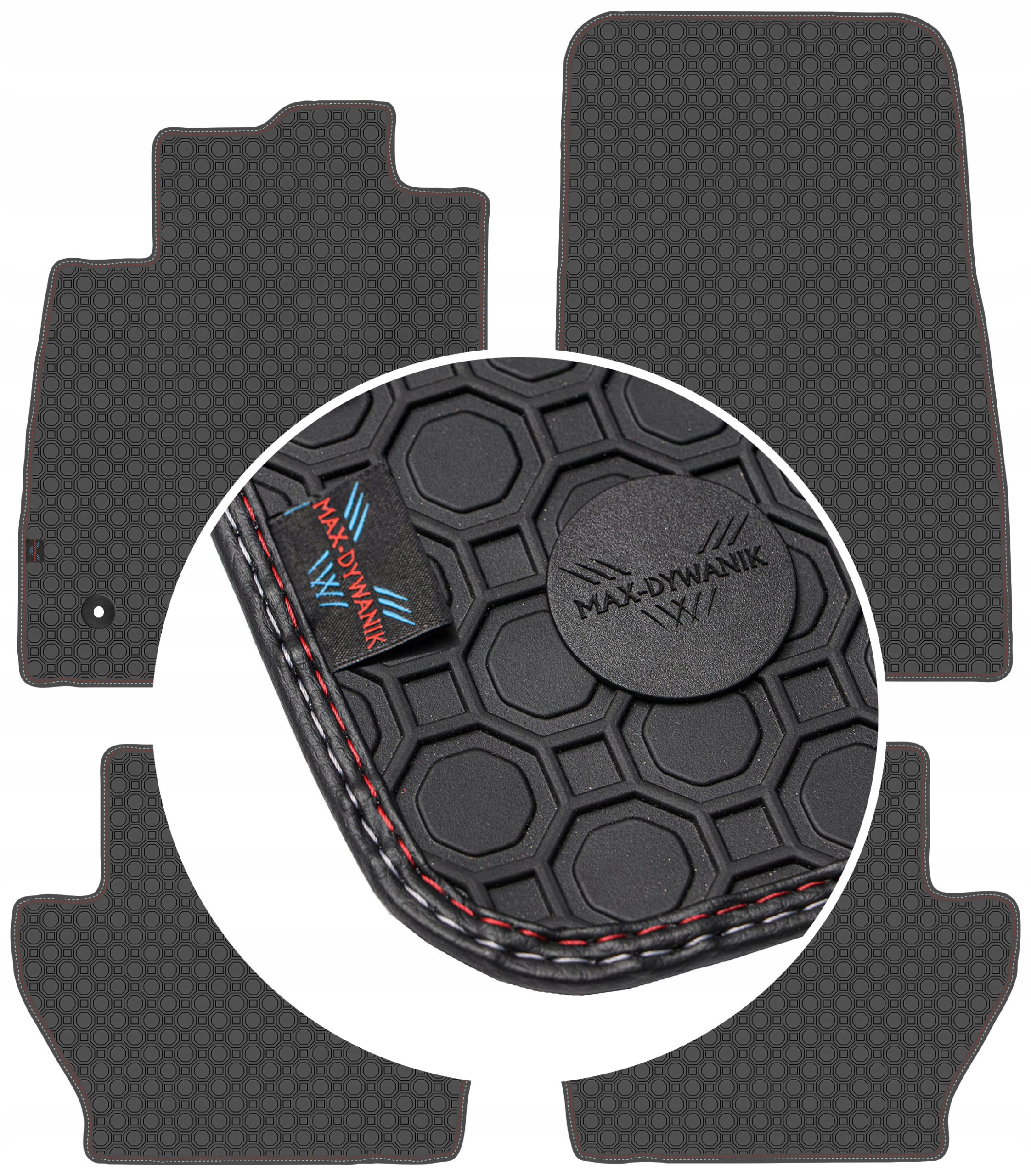 Ford Fiesta MK7 2017 Koberce Čierne