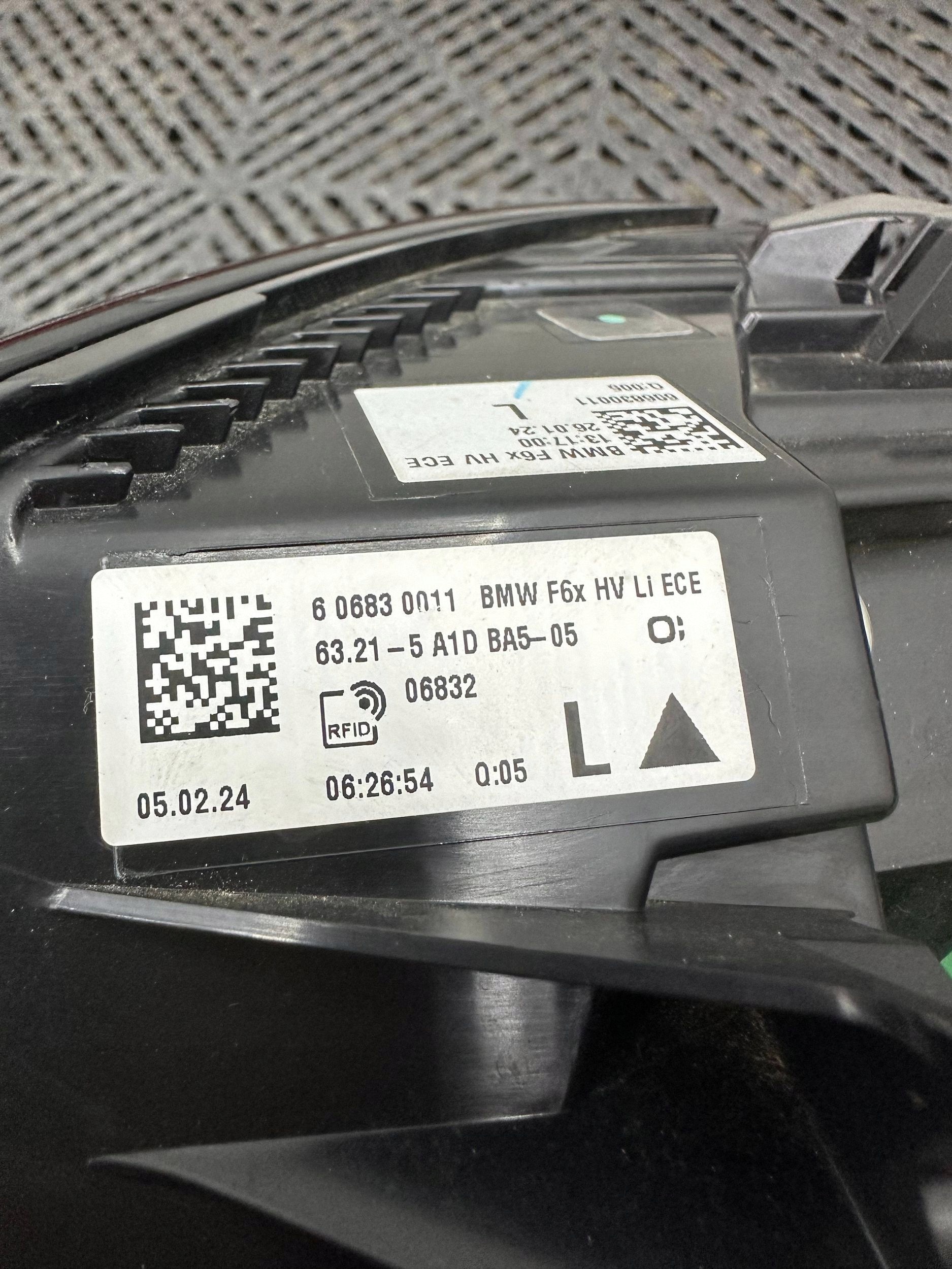 light rear rear part side left Mini F65 F66 5A1DBA5
