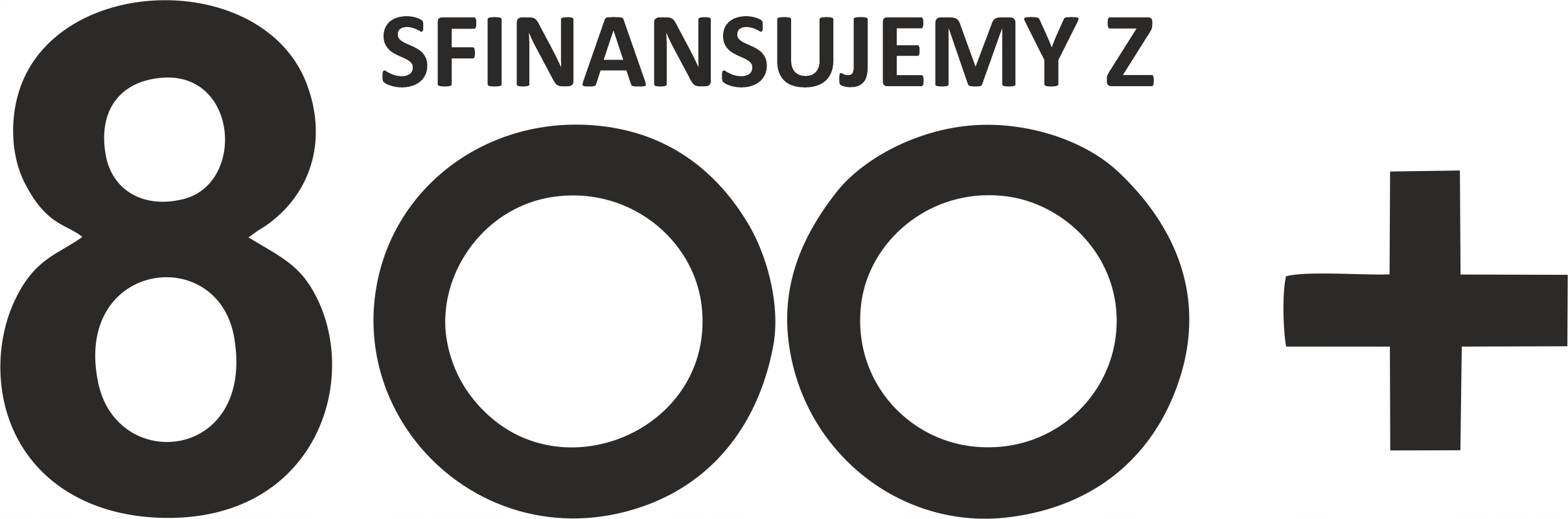 

naklejka sfinansujemy z 800+