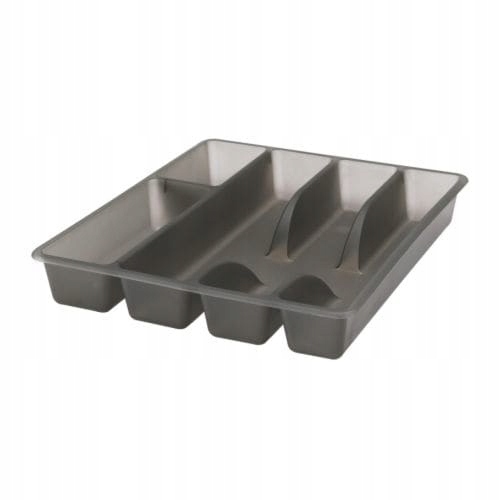 

Ikea Smacker Tacka/pojemnik na sztućce szary 31x26