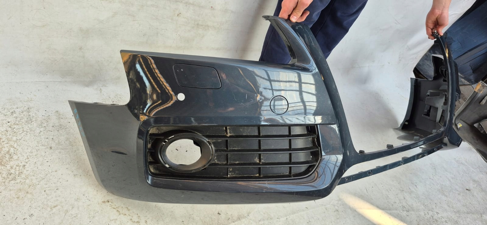AUDI A5 8T 8T0 S-LINE 07- bumper front front grid 8T0807437D SPR PDC