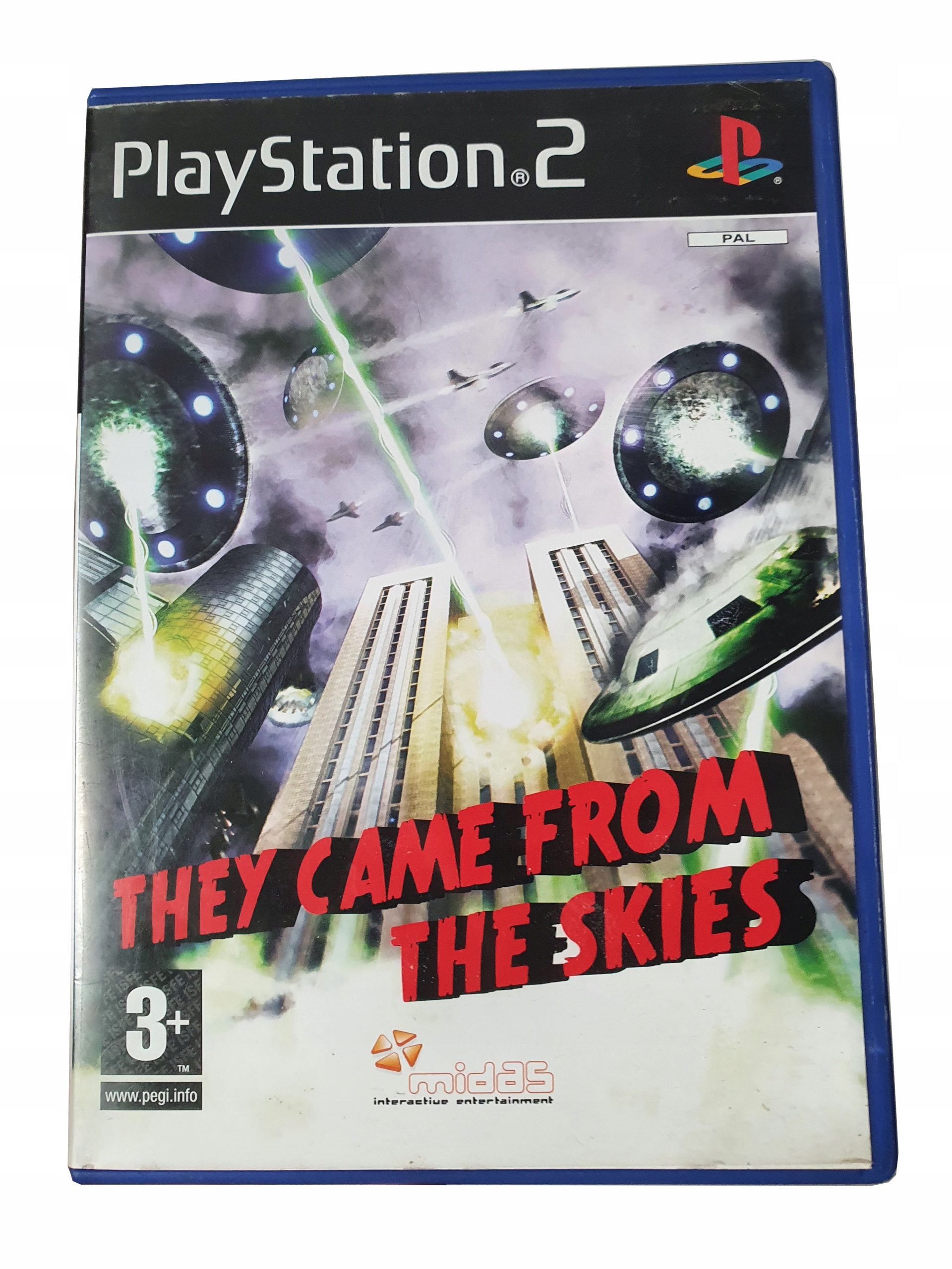 THEY CAME FROM THE SKIES PS2 3xA STAN BDB