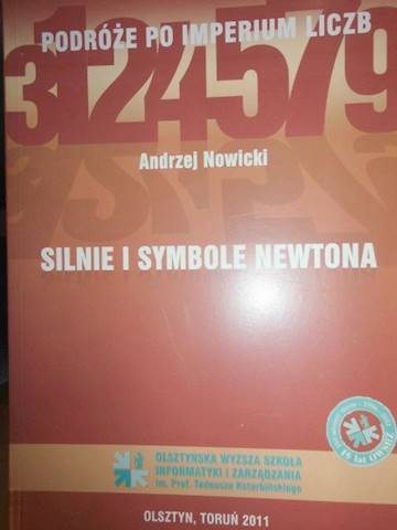 Silnie i symbole Newtona. Cz. 11 - A. Nowicki