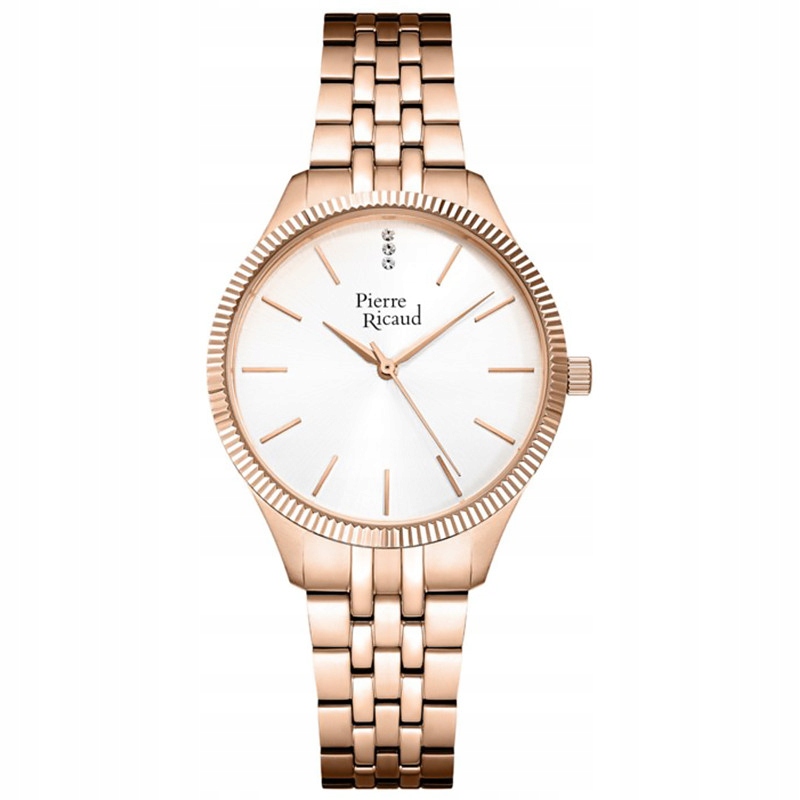 Dámské hodinky Pierre Ricaud P23010.9113Q Zirkony růžové zlato