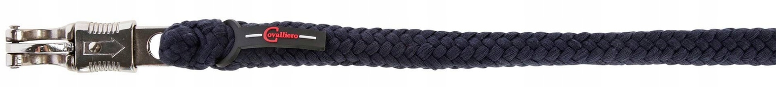 UWIĄZ DLA KONIA CZARNY CLASSICSOFT BEZPIECZNY KARABIŃCZYK 200CM COVALLIERO Marka Covalliero