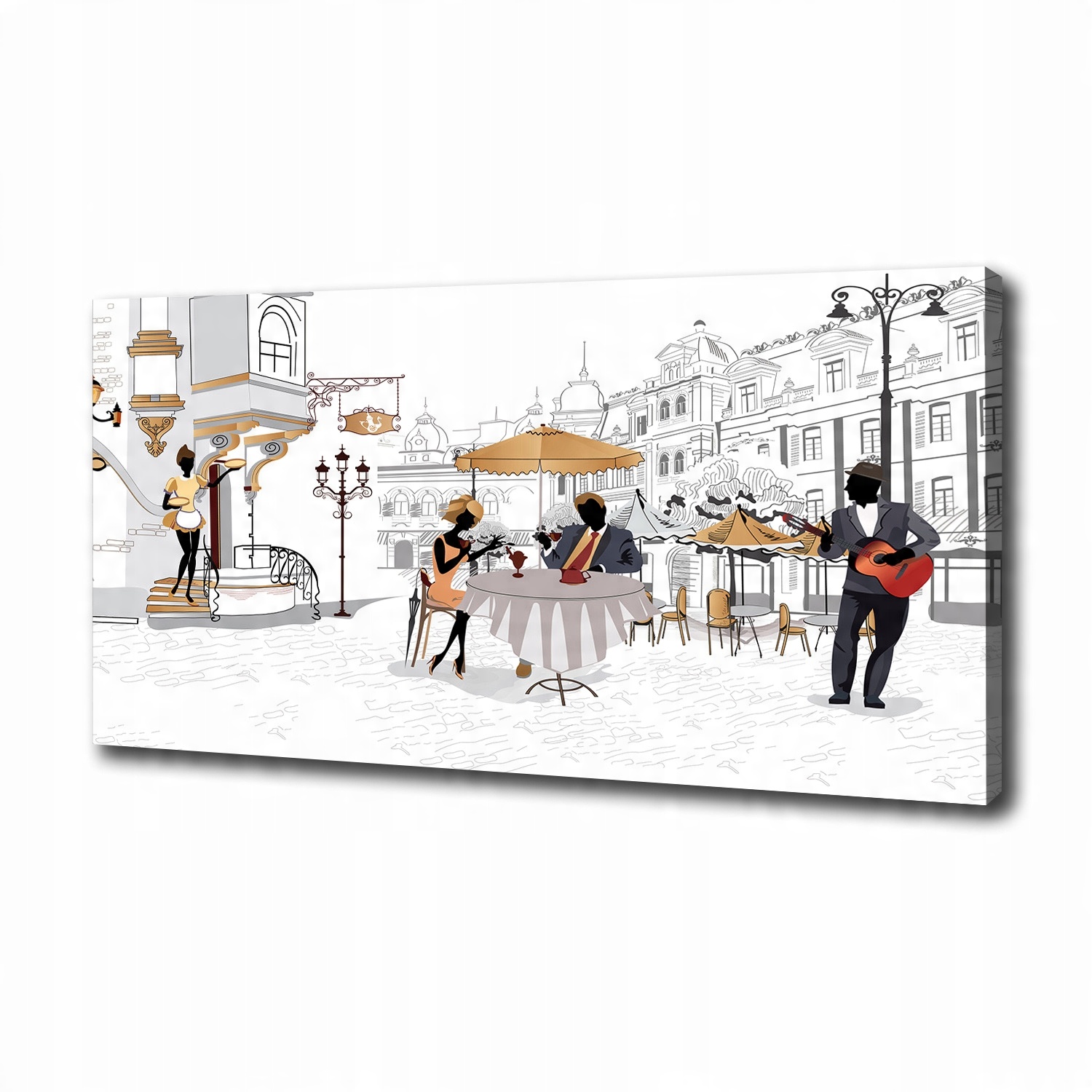 

Foto obraz canvas na ścianę Kawiarnia 100x50 cm