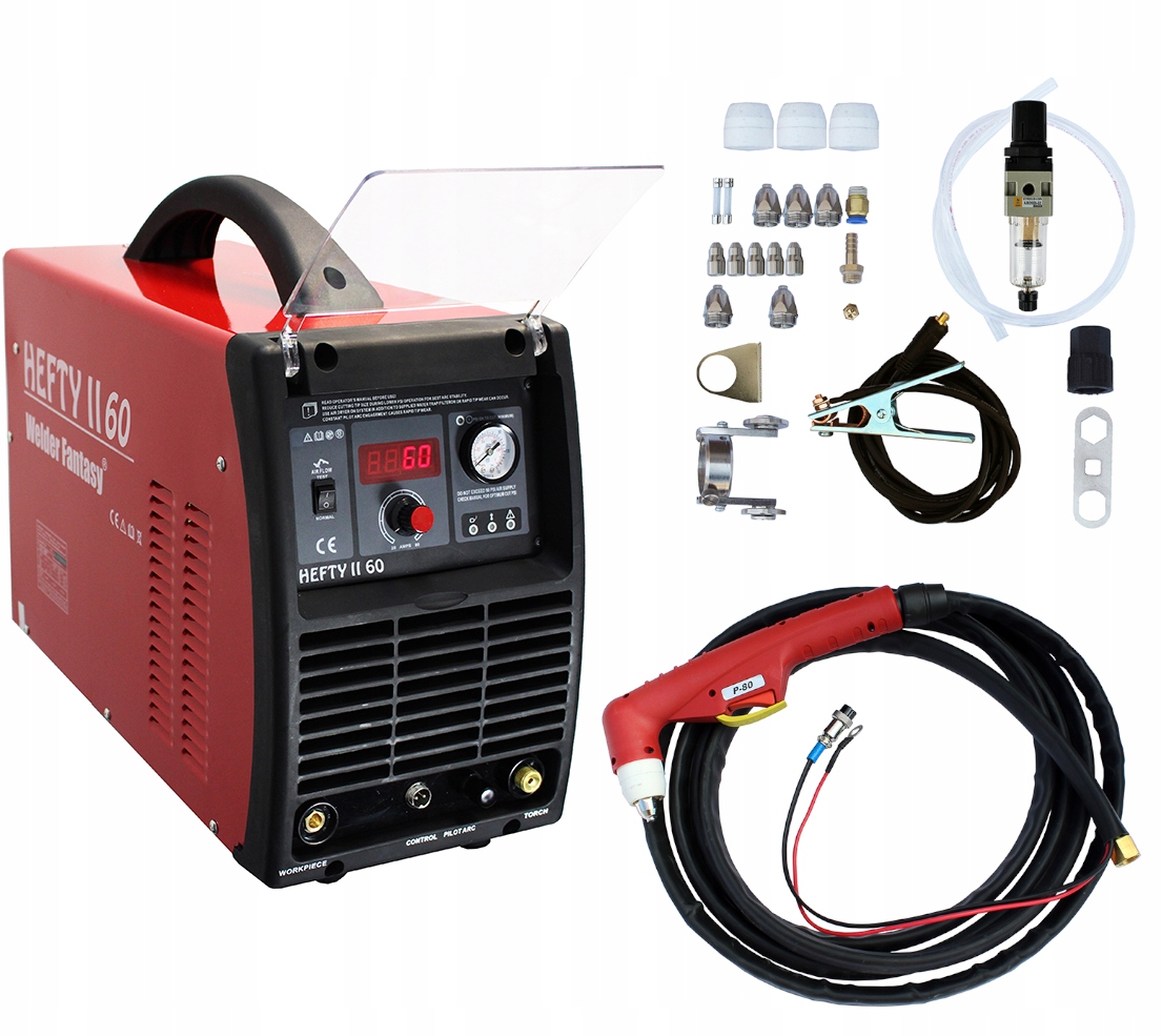 Plazmová řezačka Welder Fantasy Hefty II 60 25 mm 400V 60A