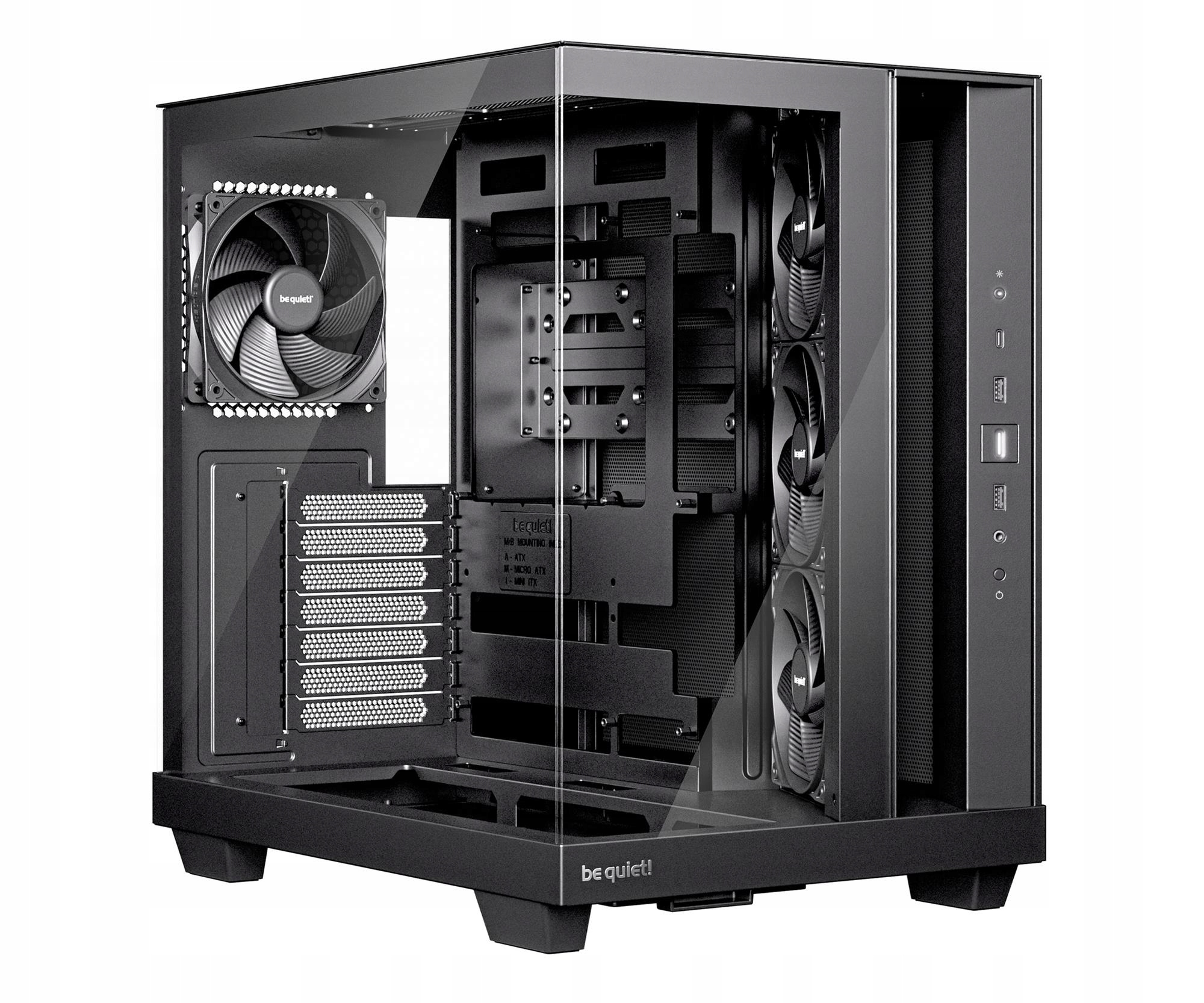Počítačová Skriňa be quiet! Light Base 500 čierna (BGW83)