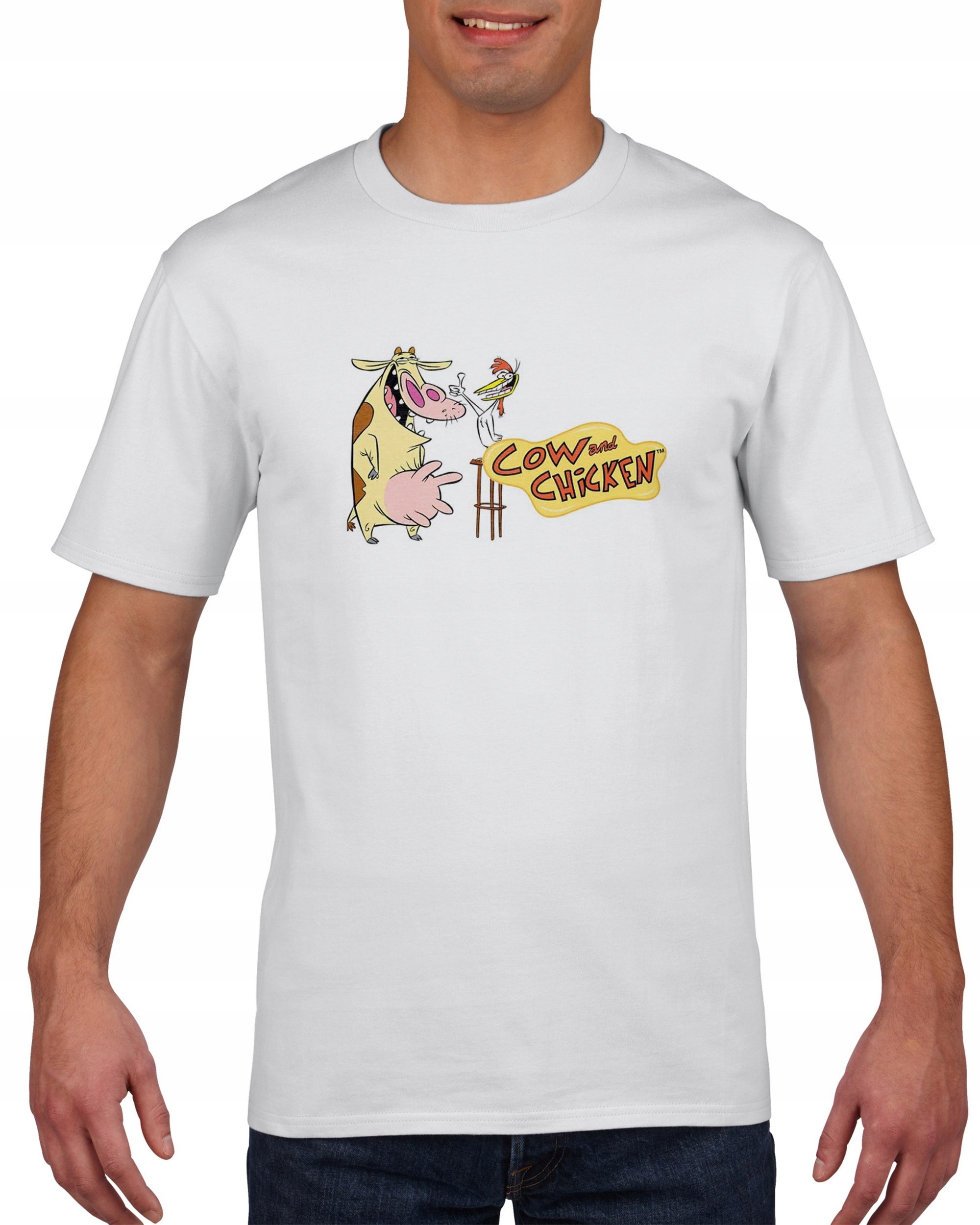 

Koszulka męska Krowa I Kurczak XL