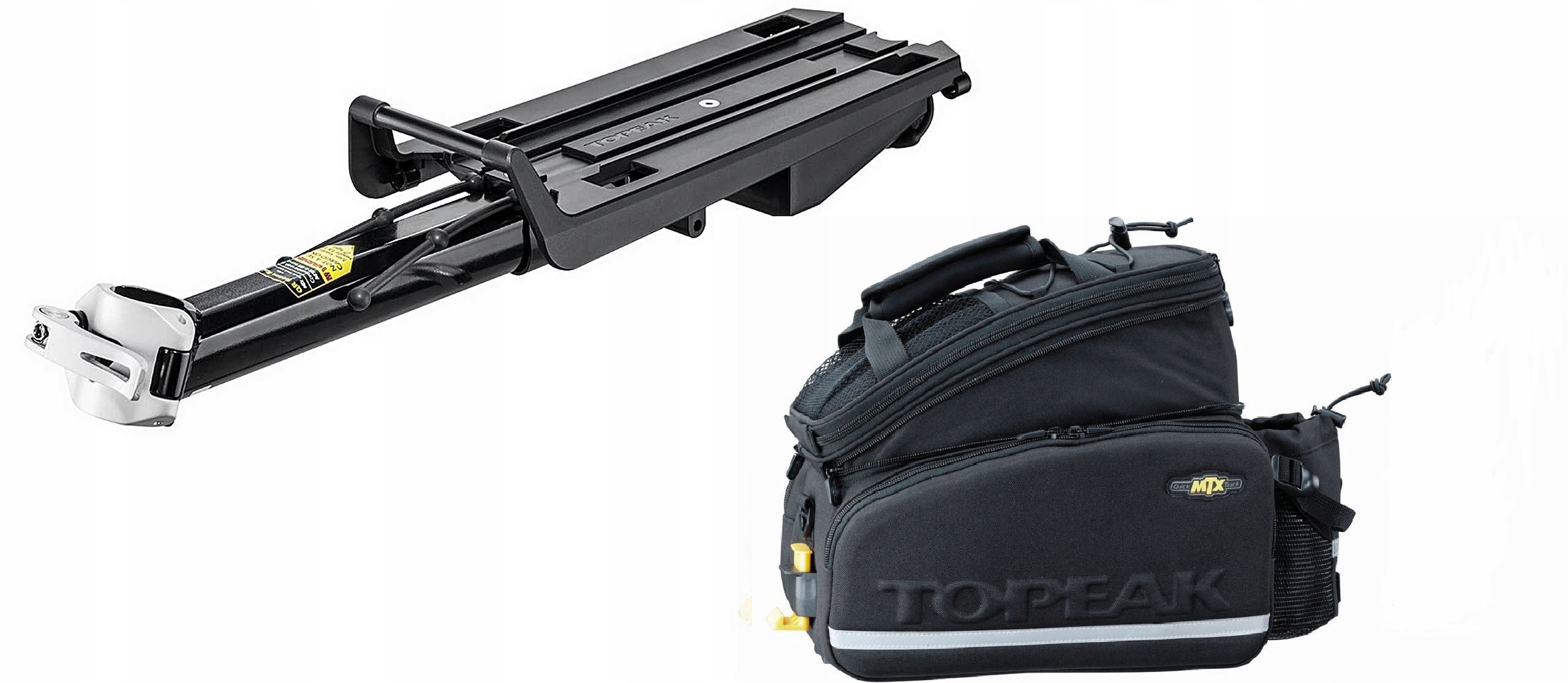 Topeak Torba Mtx DX 2.0 Pojemność 12L Kompatybilny Bagażnik z szyną Mtx