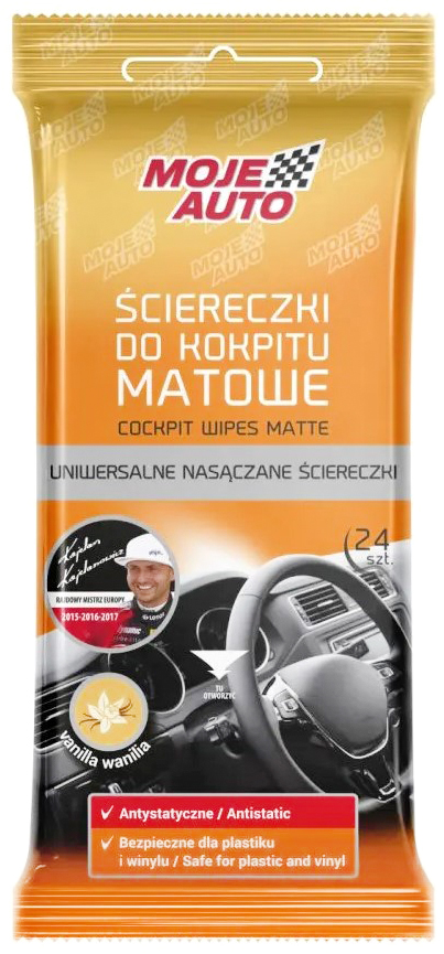 

Moje Auto Ściereczki Do Kokpitu Matowe Wanilia