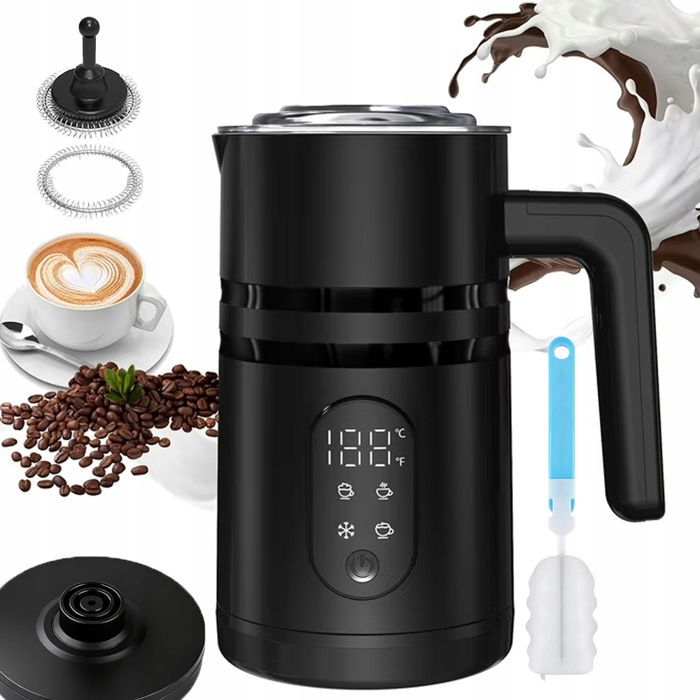 5v1 Elektrický Napěňovač mléka na kávu ohřívač 350 ml 400 W Bpa Free