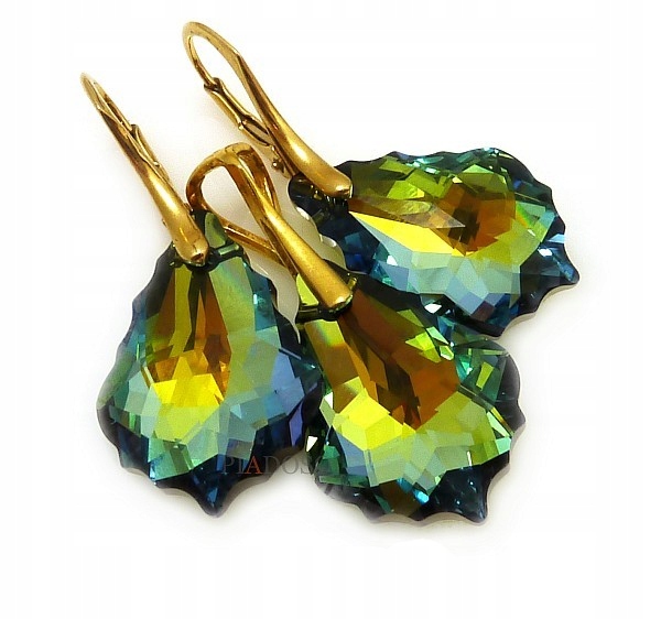 Krystaly Komplet Řetízek Sahara Zlaté Stříbro