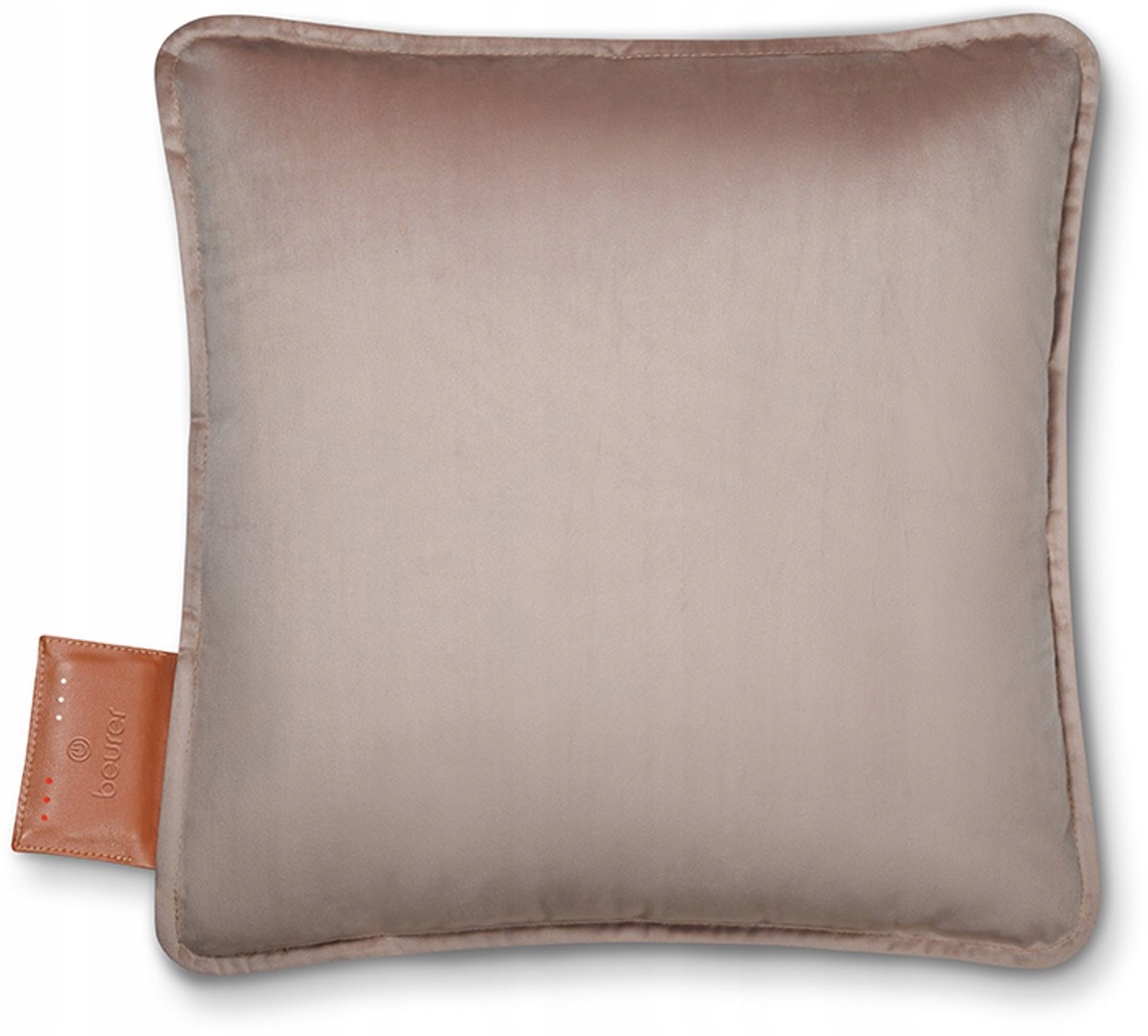Poduszka elektryczna grzewcza bezprzewodowa Beurer Hk 77 Heaty szarobrązowa