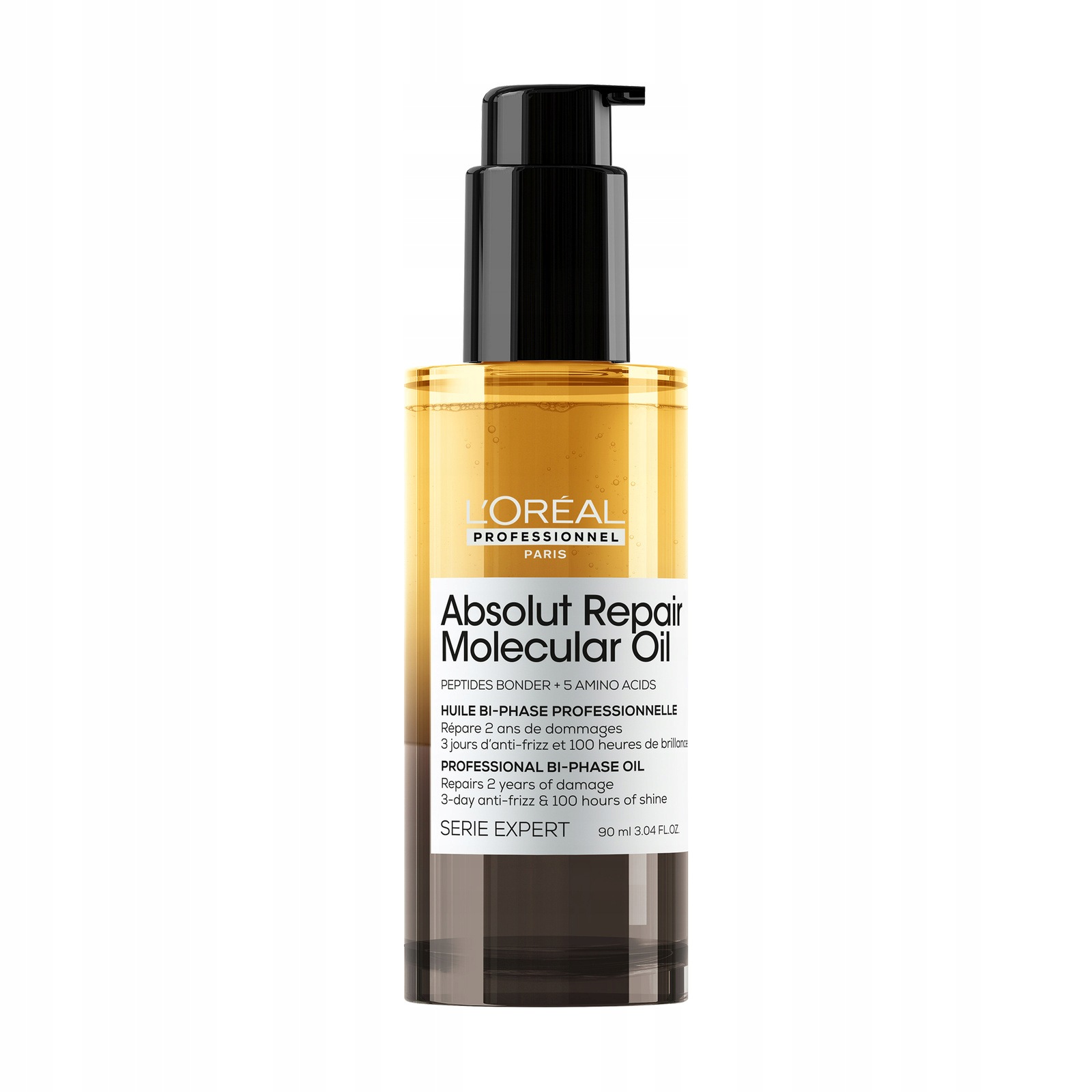 L'Oréal Absolut Repair Molecular Dvoufázový olej pro poškozené vlasy 90 ml