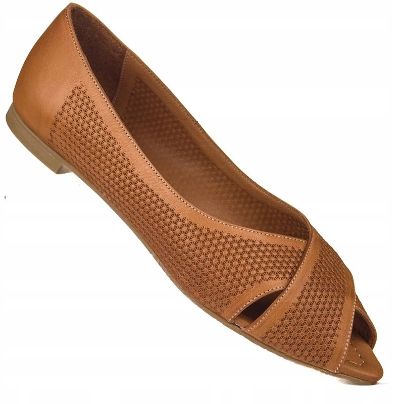 

Letnie baleriny Venezia 14452 Tan brązowe r. 38