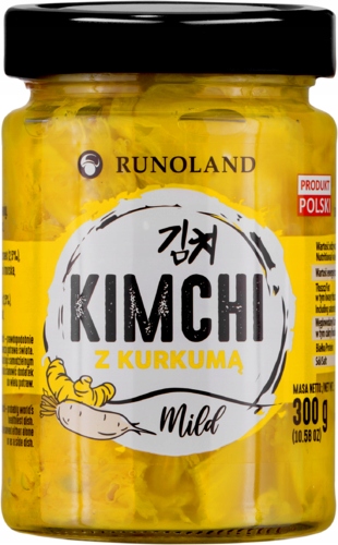 

Kimchi mild z kurkumą