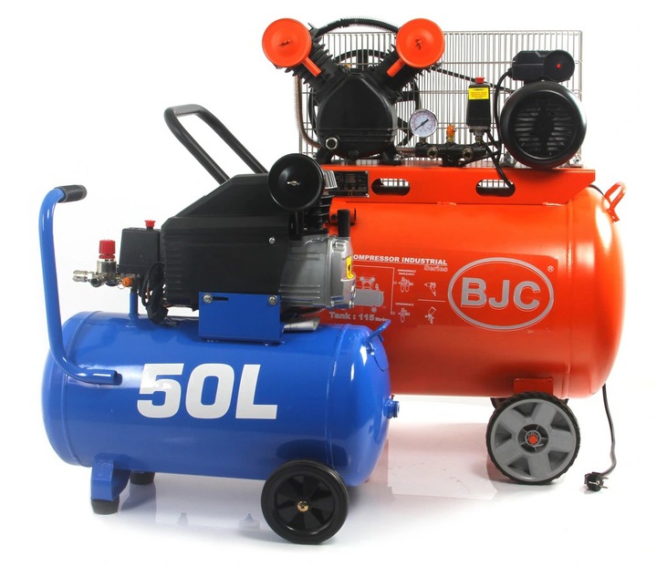 KOMPRESOR OLEJOWY 115L SPRĘŻARKA POWIETRZA V2065 BJC 2 TŁOKI Model 115L
