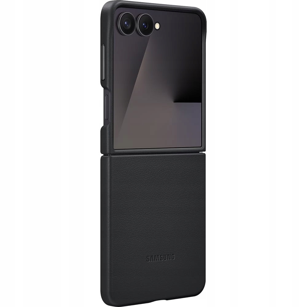 Puzdro Samsung pre Galaxy Z Flip7, originálny obal, pevné puzdro z ekologickej kože