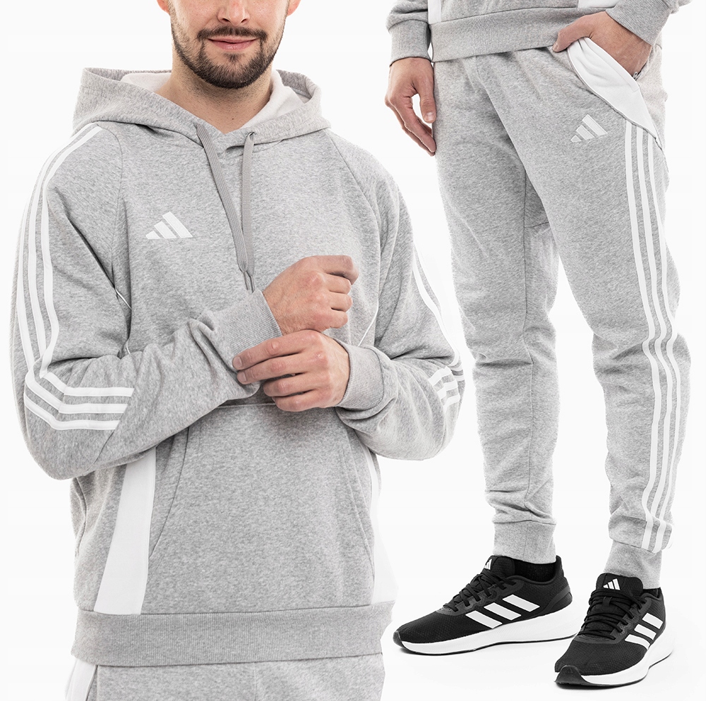 adidas Teplákovka Pánský sportovní tréninkový komplet Mikina Kalhoty Tiro 24 vel. L