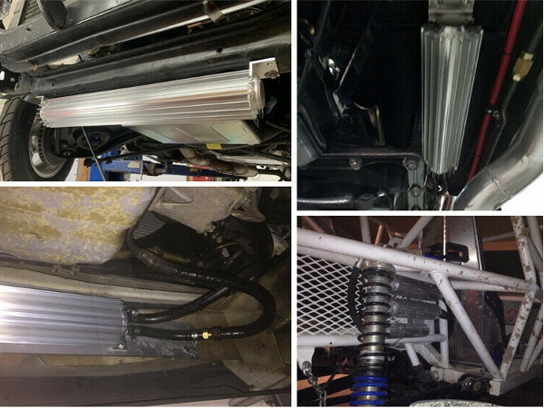 CHLODNICA OLEJU DUAL PASS 46cm TOYOTA HONDA SMART Weight with packaging 2 5 kg