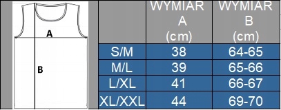 BEZRĘKAWNIK TERMOAKTYWNY NORDE MĘSKI XL/XXL Rozmiar XL/XXL