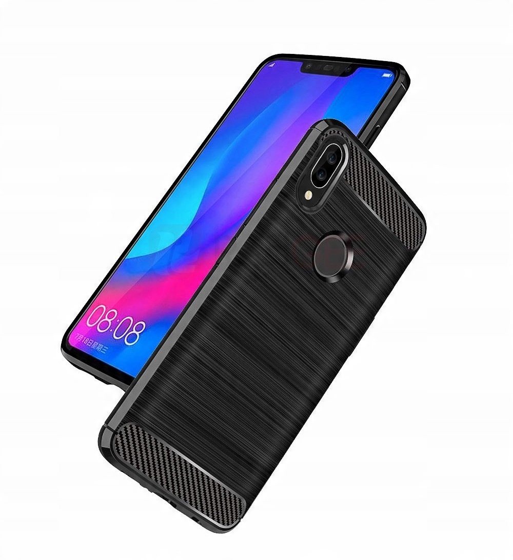 

Etui Do Huawei Nova 3 Carbon Case Slim + Szkło