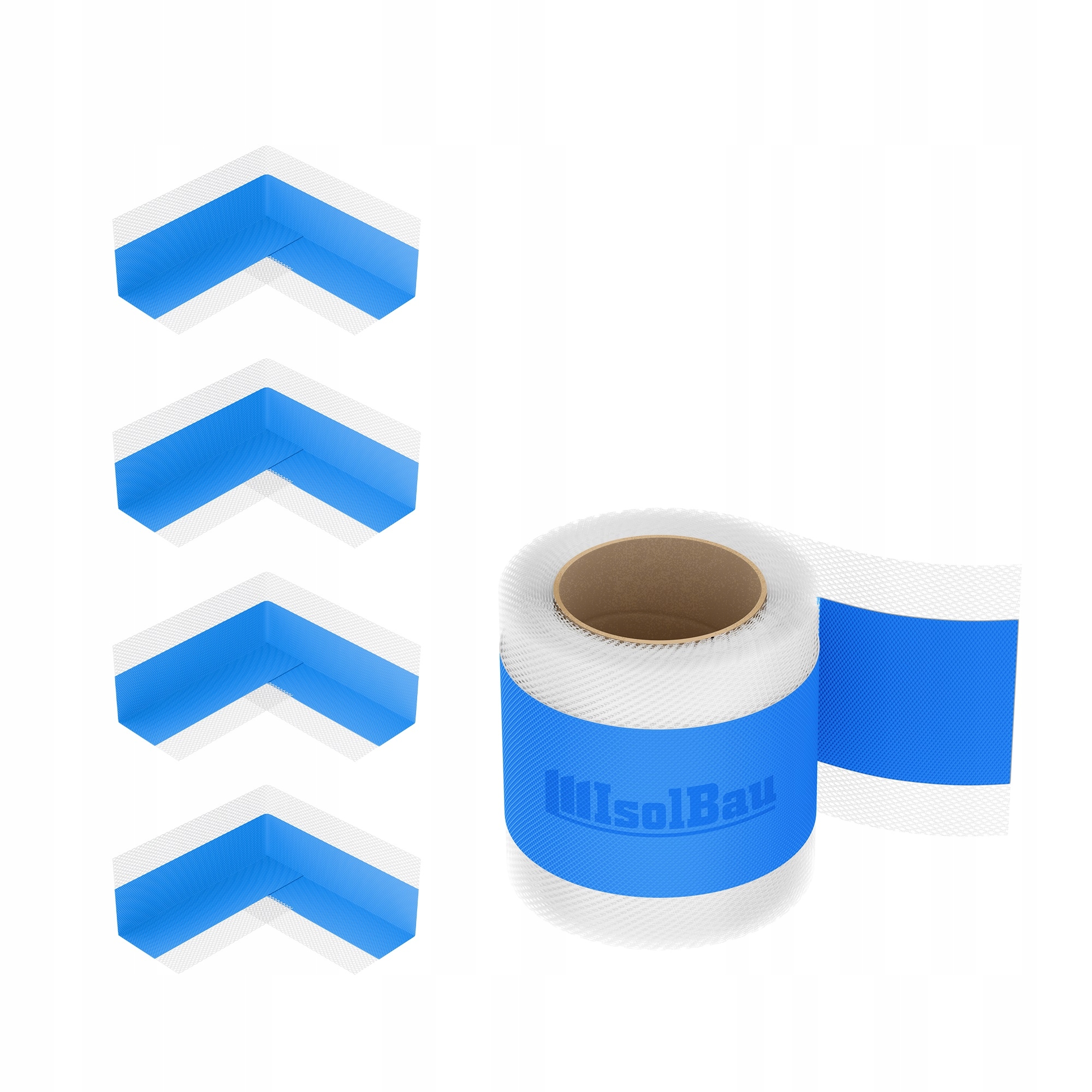 Hydroizolacja Łazienki Zestaw Taśma 20m Narożniki 4szt