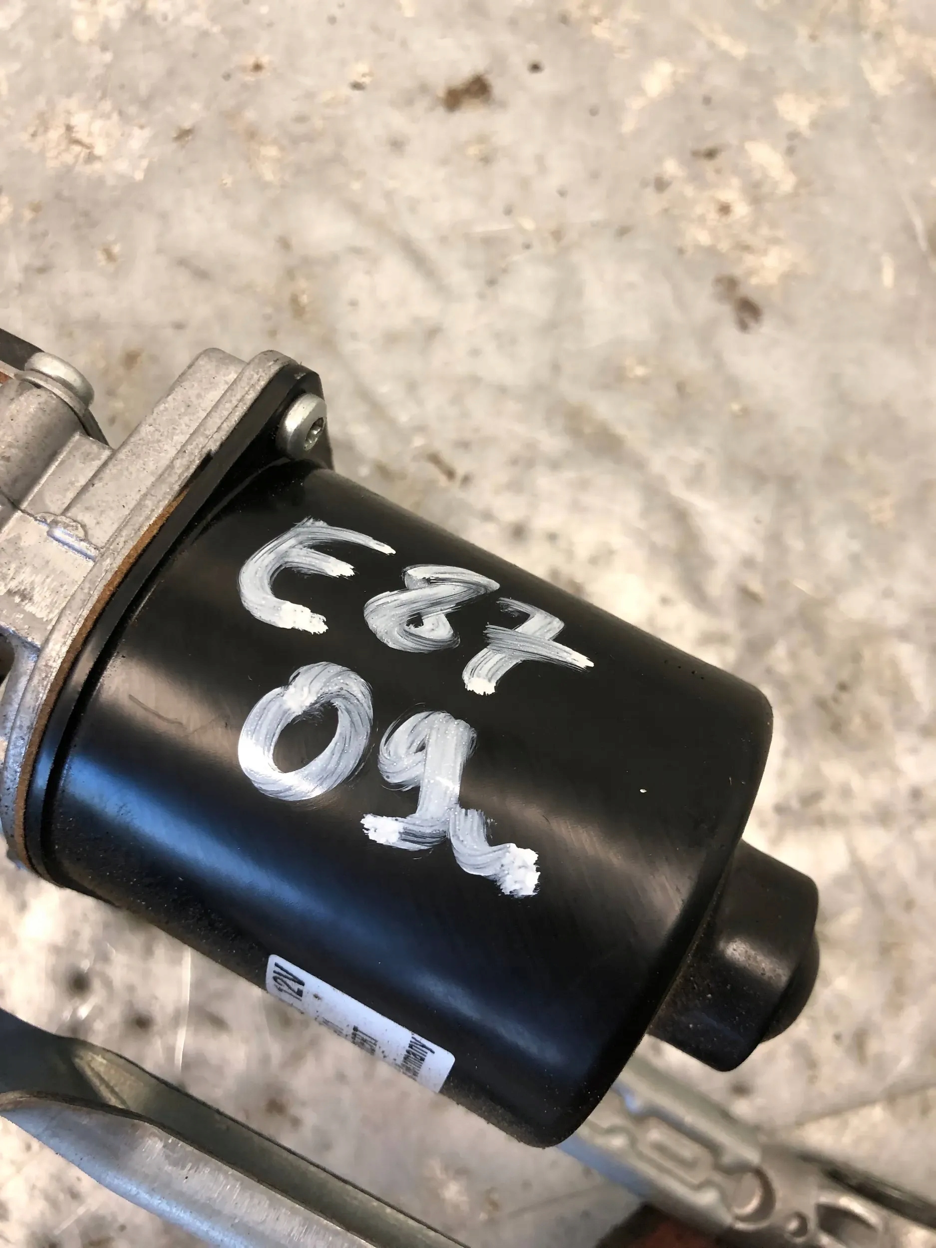 wiper mechanism BMW E87 7193036