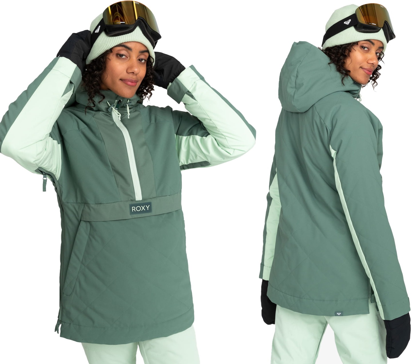 Roxy dámská zimní lyžařská snowboardová bunda klokanka velikost S