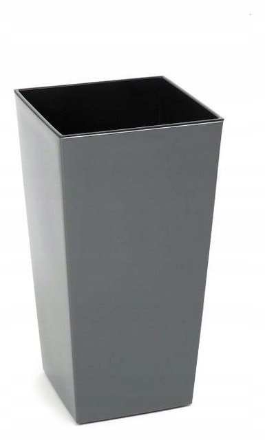 Doniczka Finezja 300x300x570mm antracyt 547 Lamela