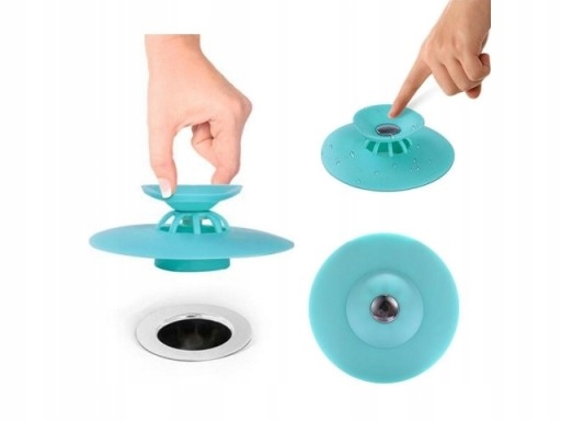 

Korek Z sitkiem silikonowy Do zlewu wanny umywalki