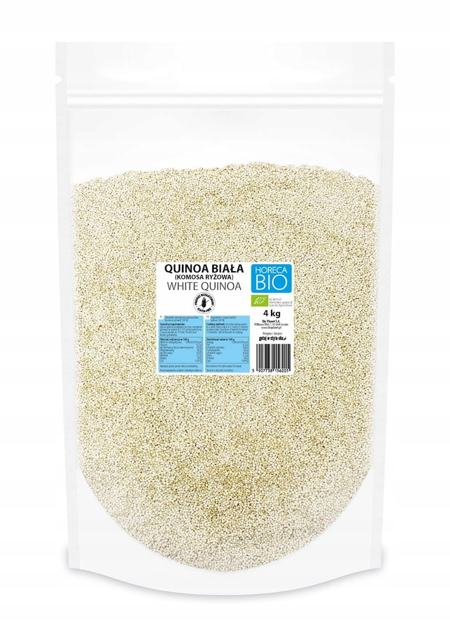 Levně Quinoa Bílá (komosa Rýžová) Bezlepková Bio 4 kg Horeca (bio Planet)