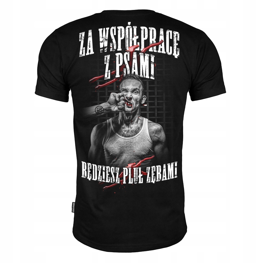 Koszulka uliczna Anty 60 J.E.B.A.Ć konfidentów XL