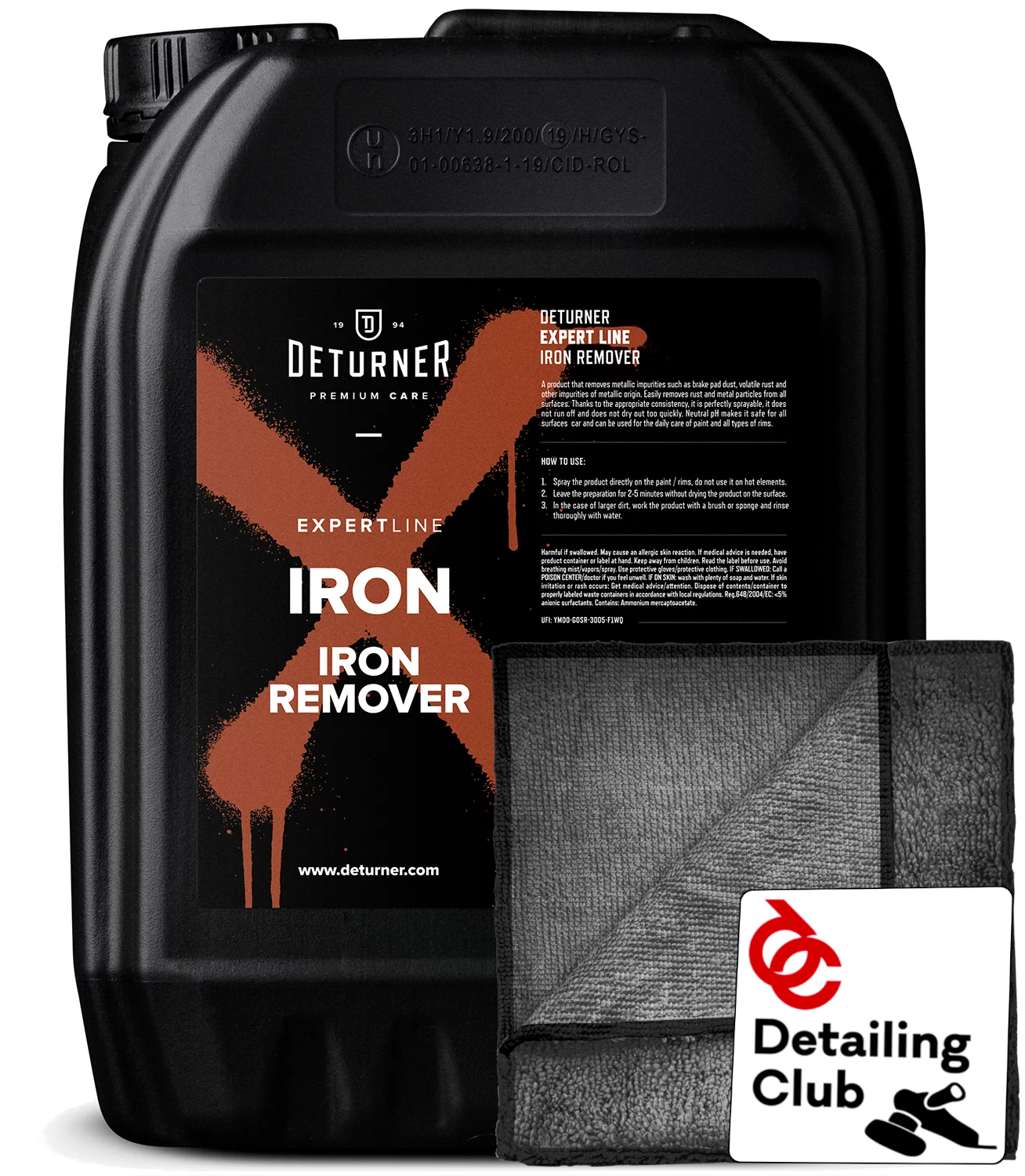 Deturner Xpert Line Iron Deironizer lakier felg 5L