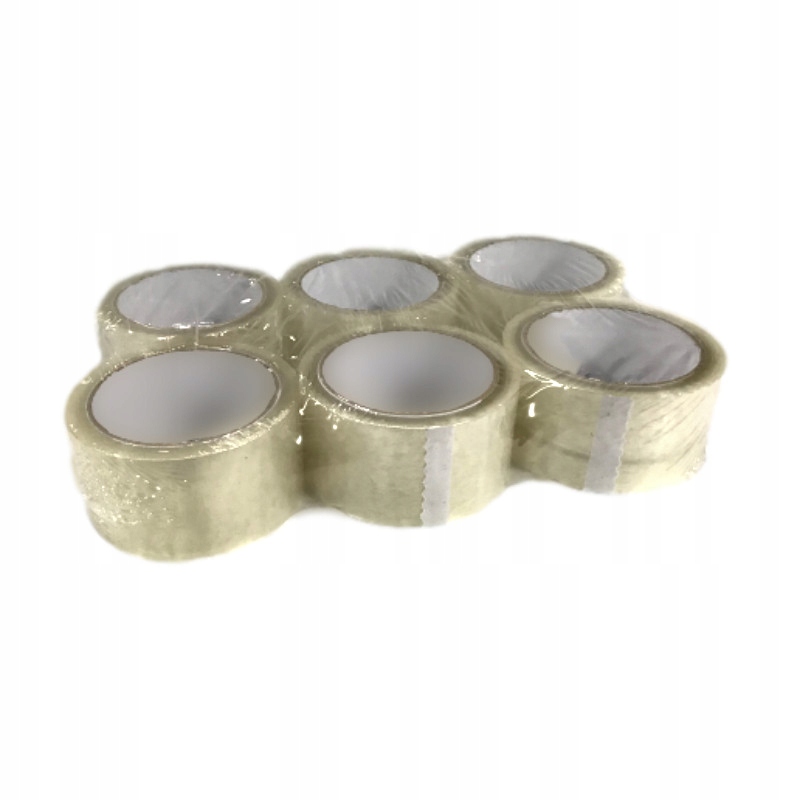 

Taśma Pakowa 48x66 48/66m Klejąca Bezbarwna 6 szt