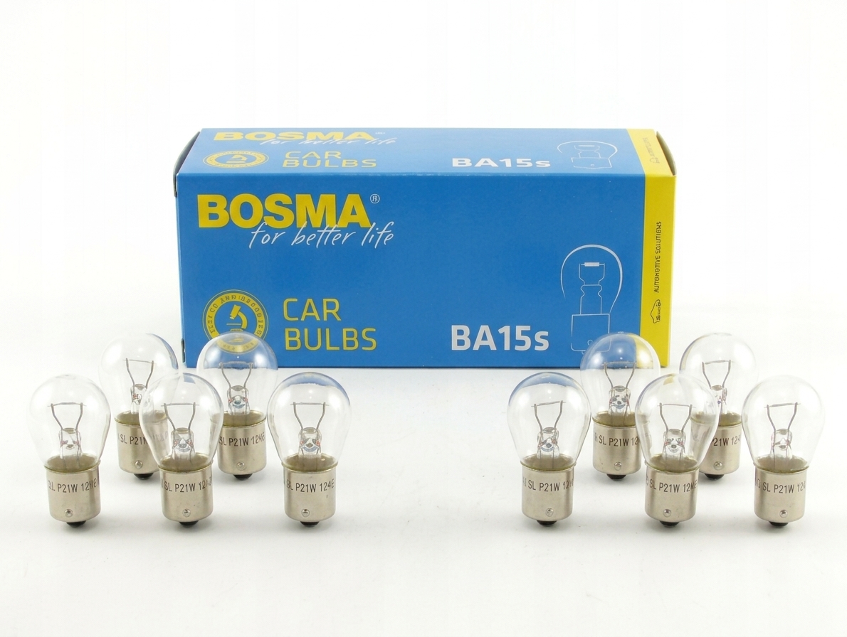 Żarówka samochodowa Bosma Main Line 1529 P21W 21W 10szt