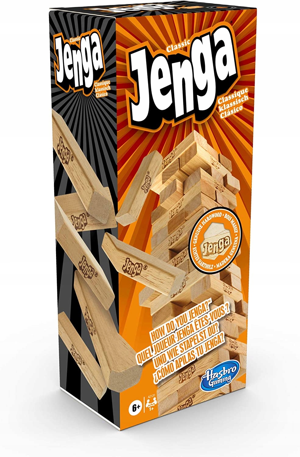

Gra zręcznościowa Hasbro Jenga Classic A2120