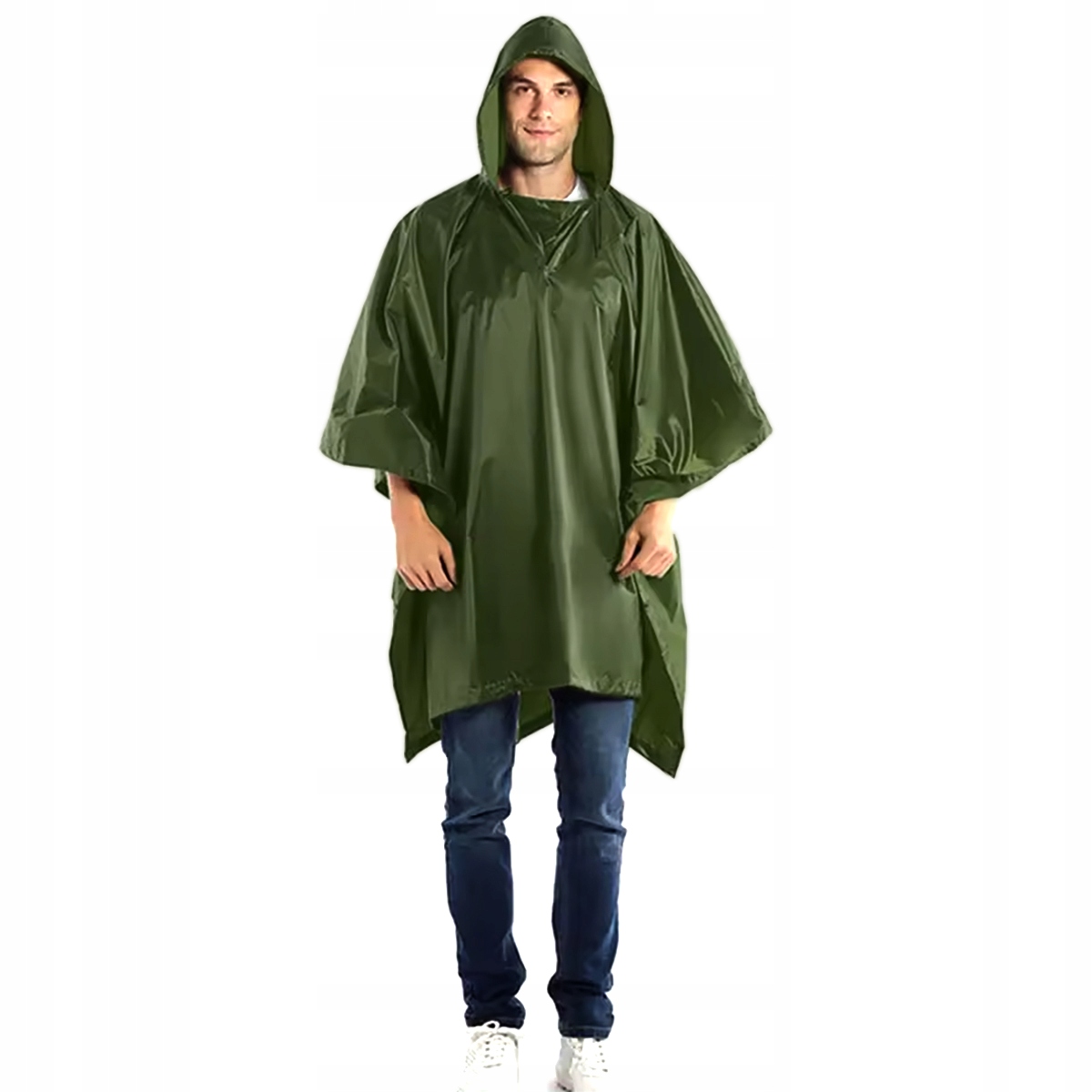 PELERYNA PŁASZCZ PRZECIWDESZCZOWY PONCZO Rozmiar 10