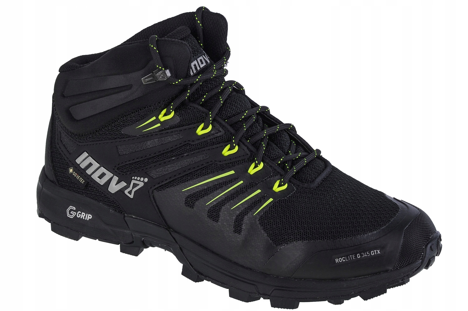 INOV-8 Roclite 345 Gtx V2 [42,5] Trekkingová obuv pro muže, černá tkanina