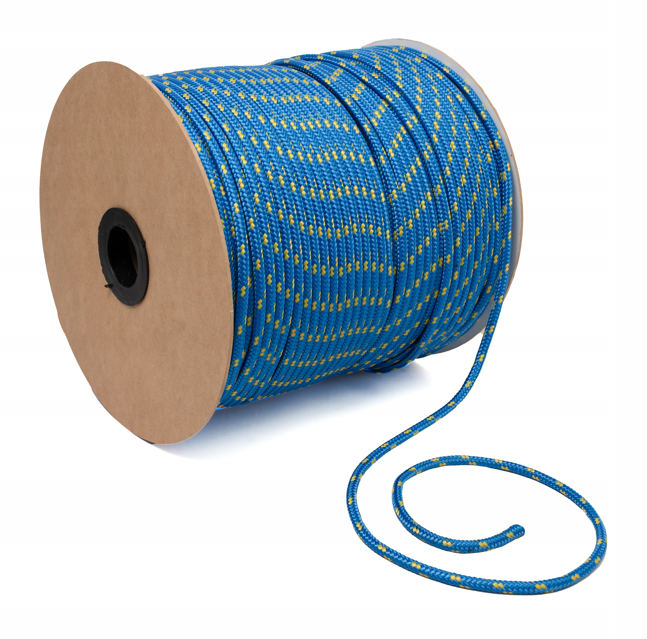 LINKA POLIPROPYLENOWA LINA PLECIONA ŻEGLARSKA MOCNA 6mm 50M Marka inna